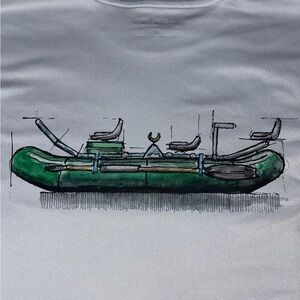 Simms Long Sleeve Performance Fishing Shirt Men’s Medium